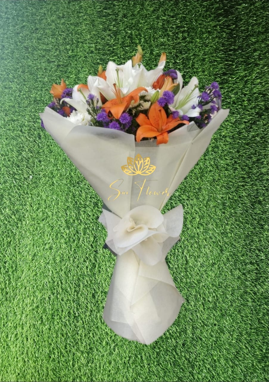 Radiant Lily Symphony - Sai Flower