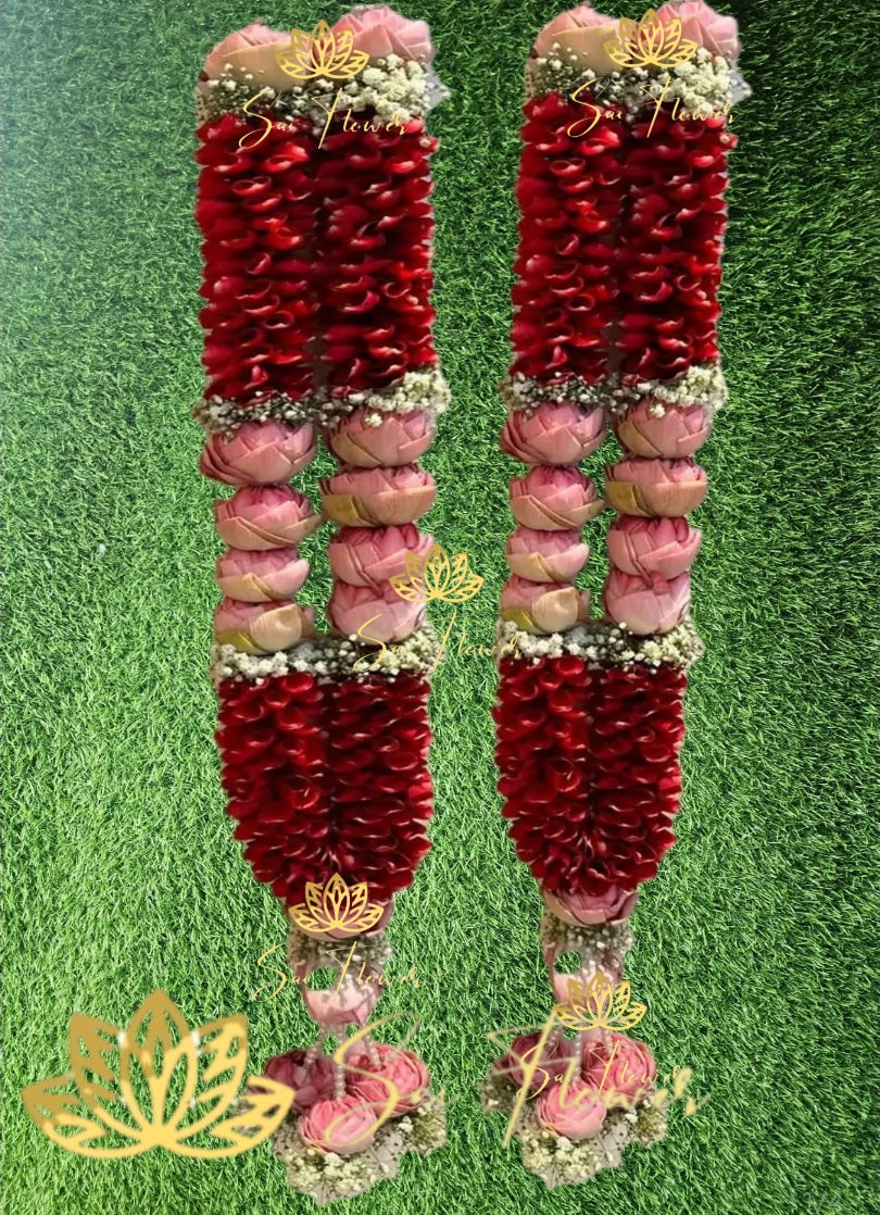premium-red-rose-and-pink-lotus-garland