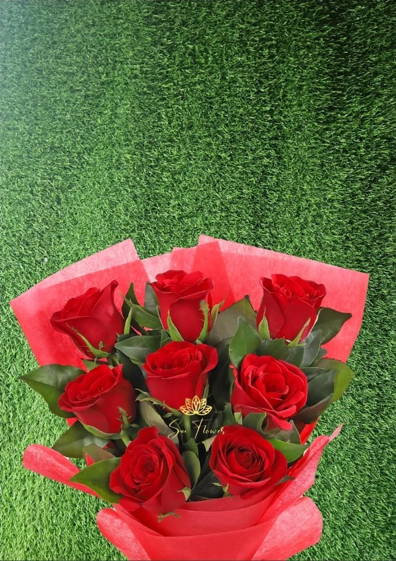 Ruby Romance Bouquet - Sai Flower