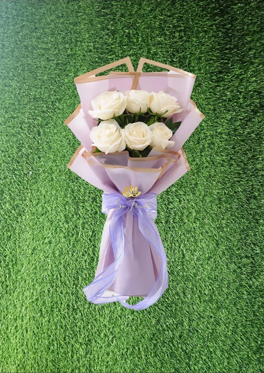 Pure Serenity Bouquet - Sai Flower