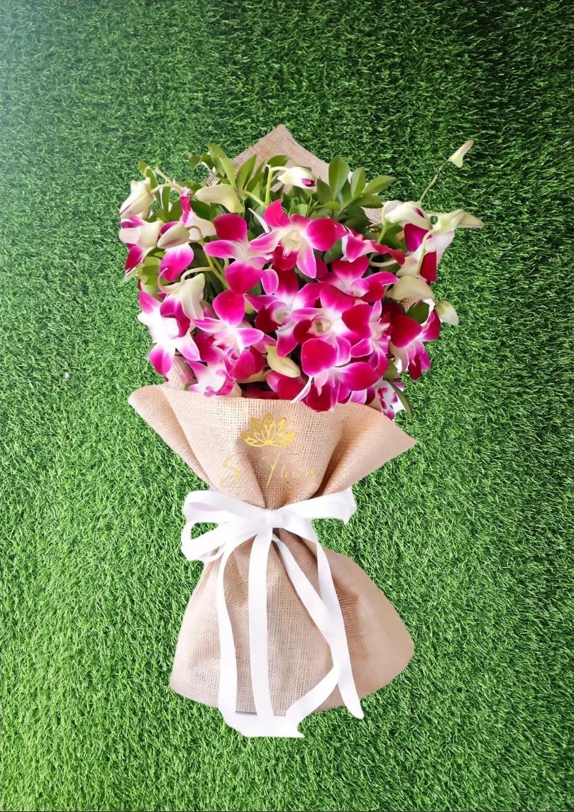 Rustic Orchid Bliss - Sai Flower