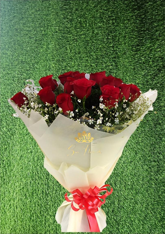 Classic Romance Bouquet - Sai Flower