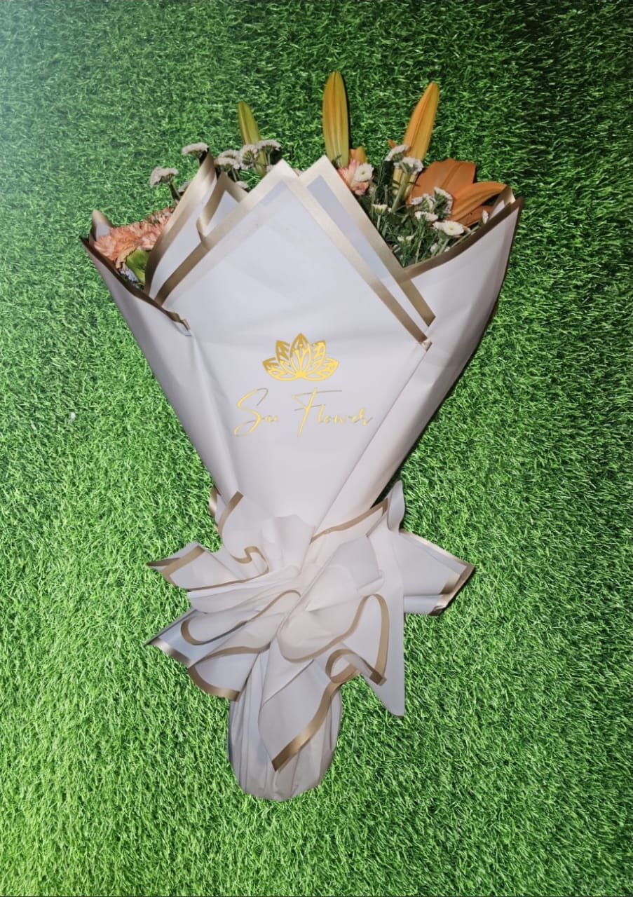 Peach Harmony Bouquet - Sai Flower