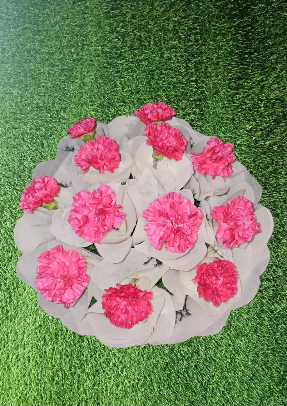 Pink Carnation Grace 🌸🌷 - Sai Flower