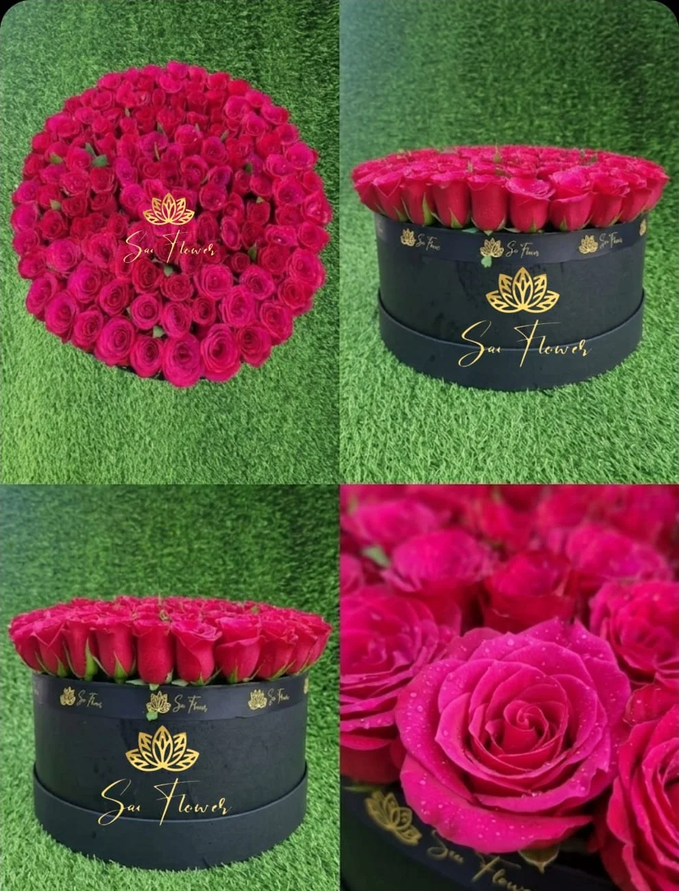 Luxury 100 Red Roses Heart Shape Box – Premium Romantic Flower Arrangement gallery