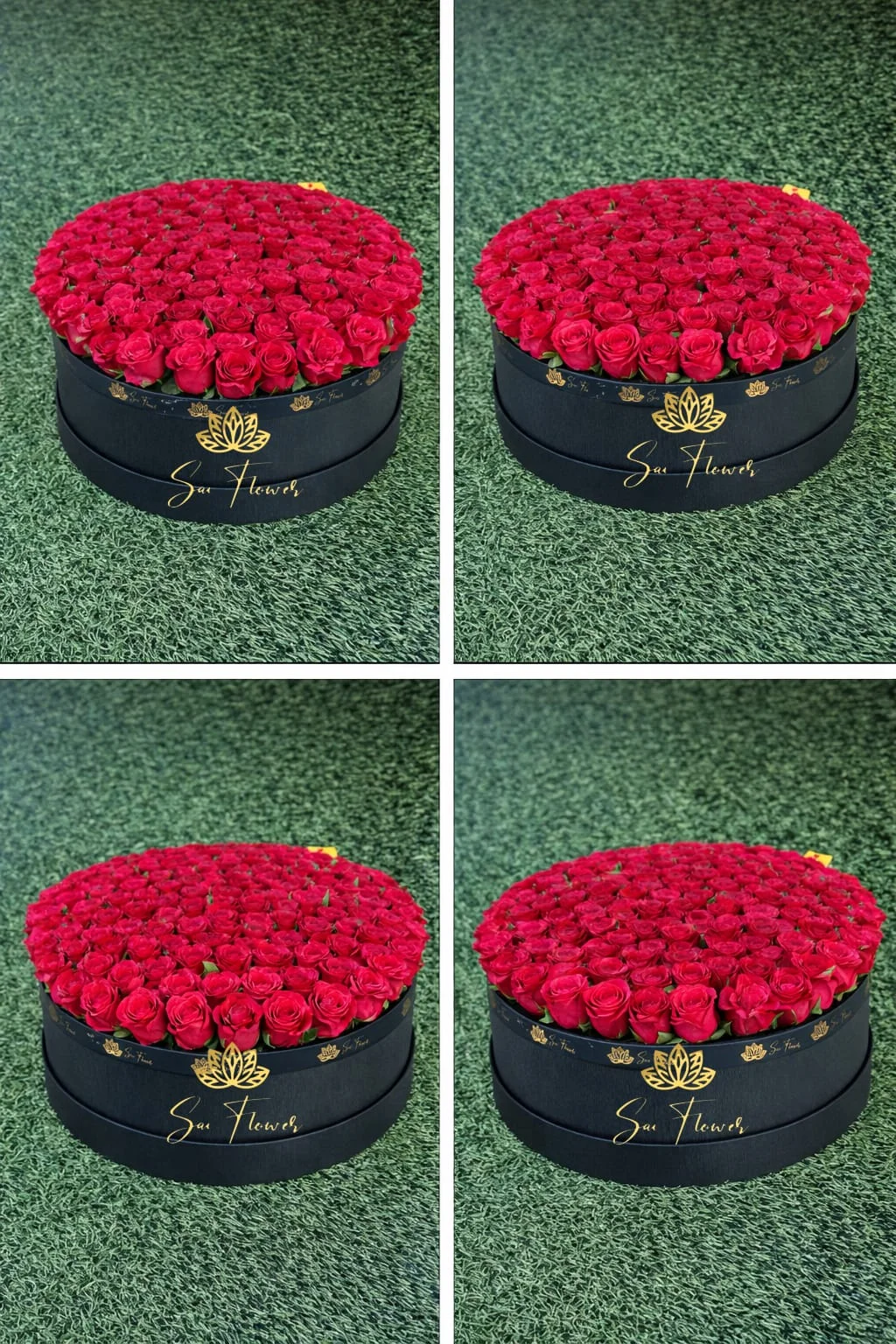 Luxury 100 Red Roses Heart Shape Box – Premium Romantic Flower Arrangement gallery