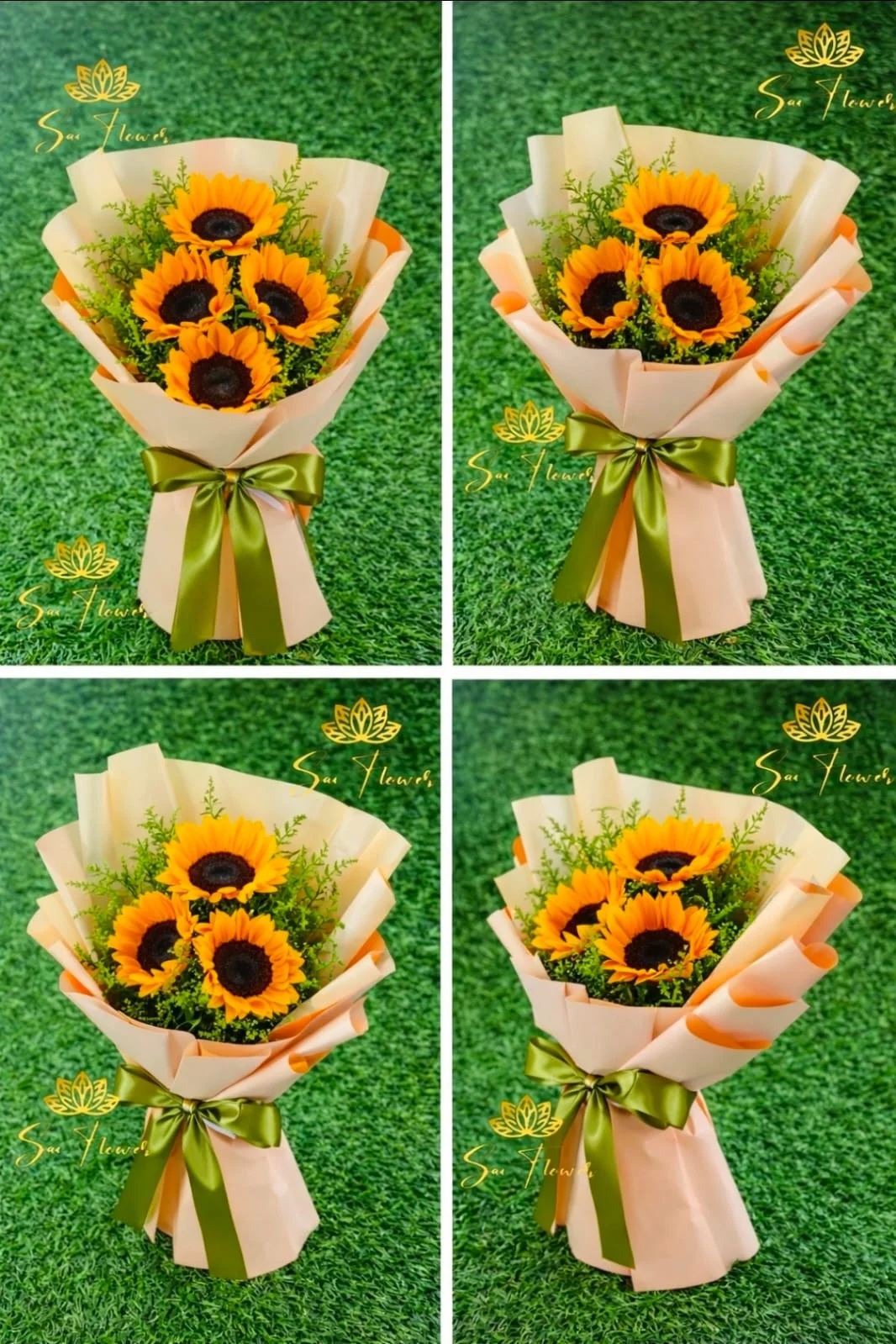 Sunflower Bouquet | Fresh Flowers Bouquet Delivery Delhi gallery