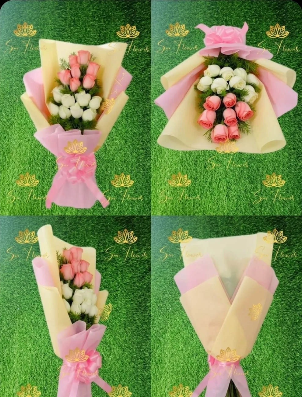 Blush Harmony Rose Bouquet gallery