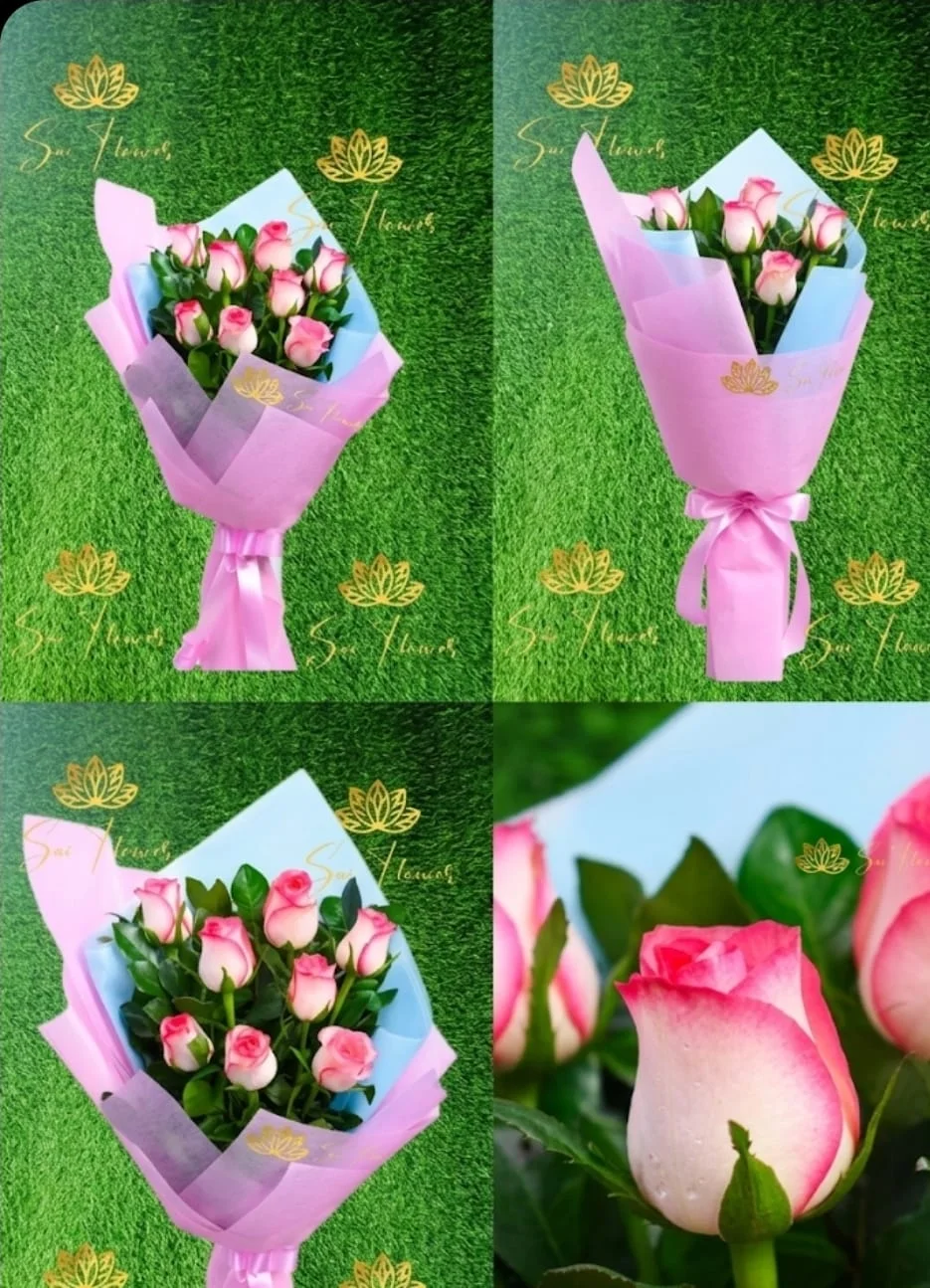 Pastel Pink Rose Elegance Bouquet gallery