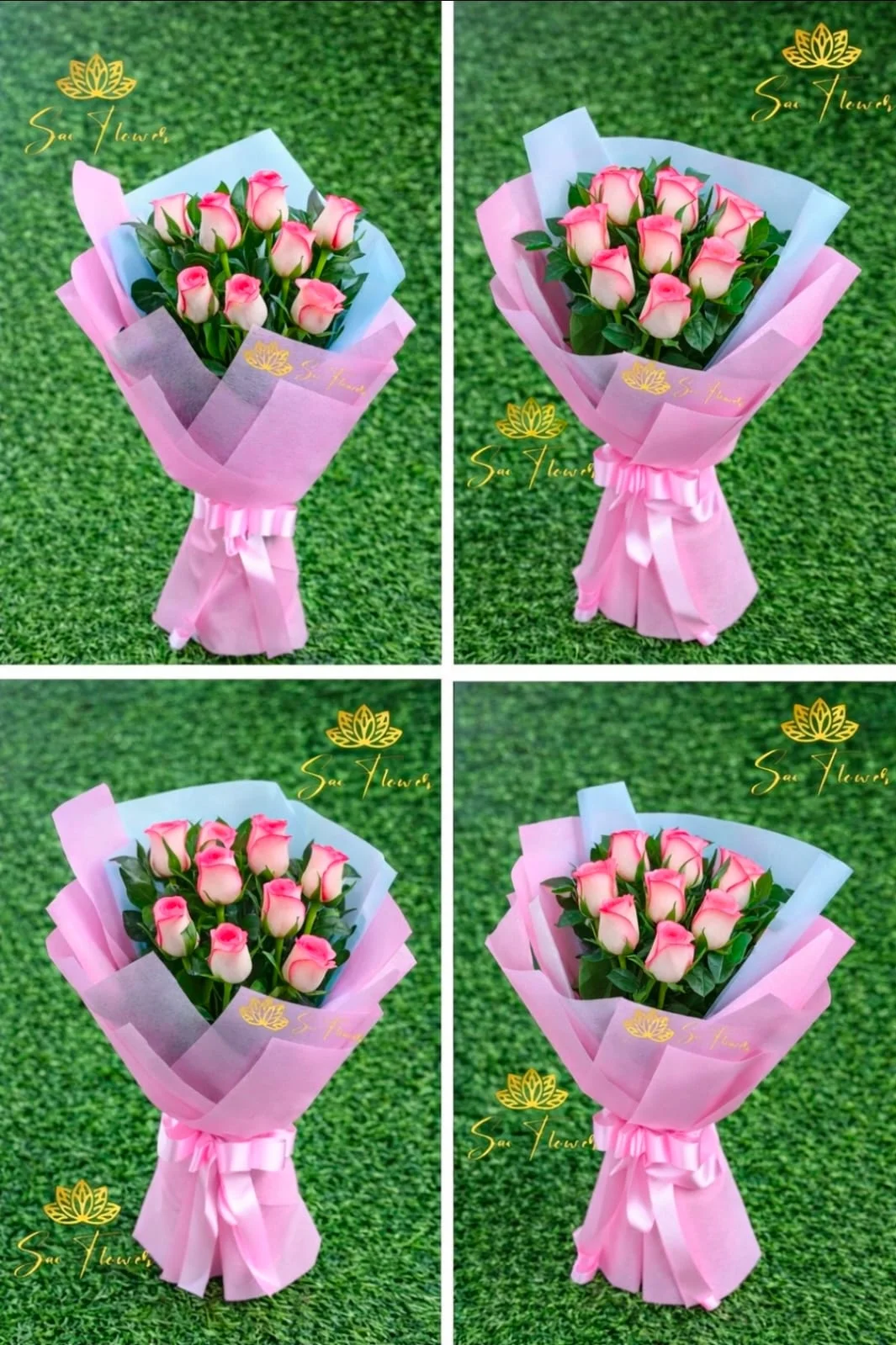 Pastel Pink Rose Elegance Bouquet gallery