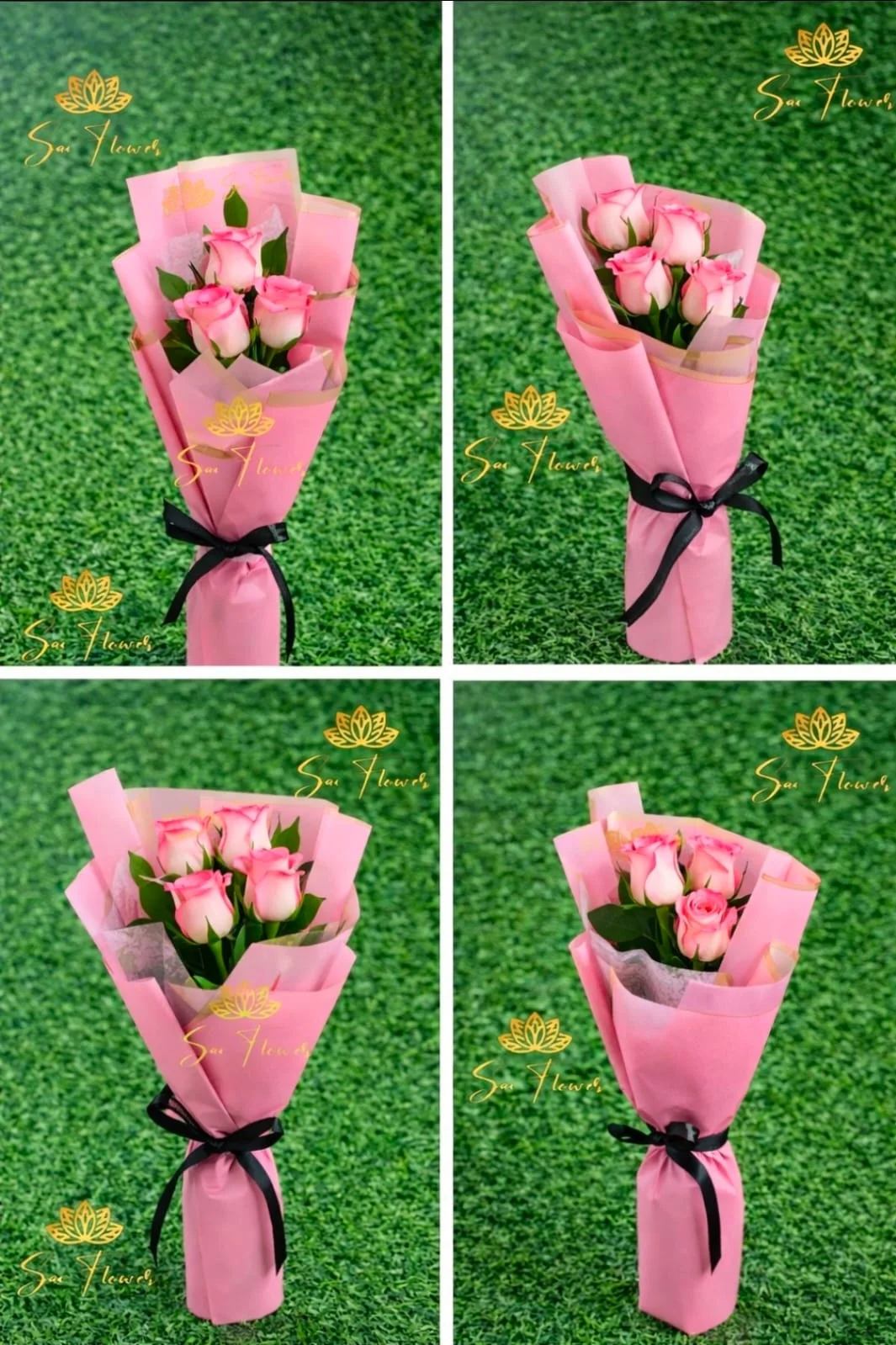 Mini Pink Rose Love Bouquet gallery