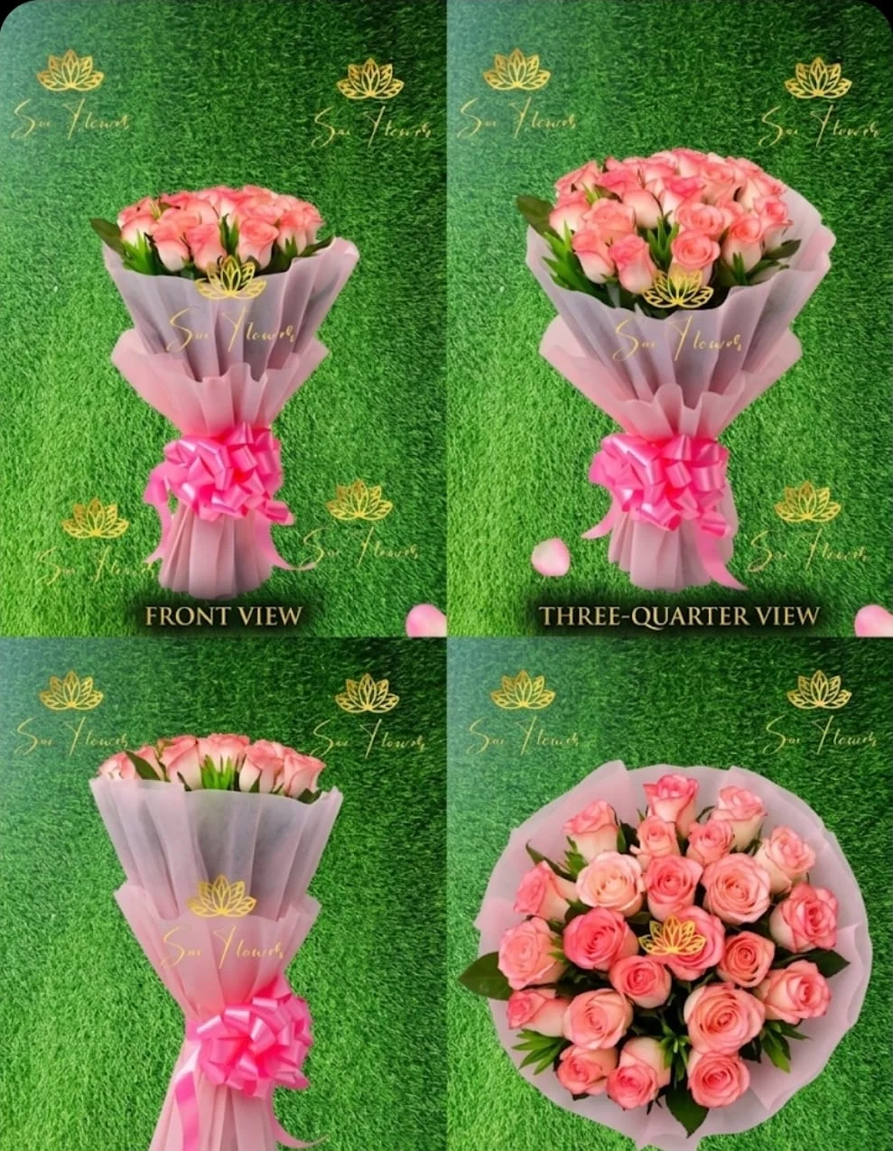 Pink Rose Grace Bouquet gallery