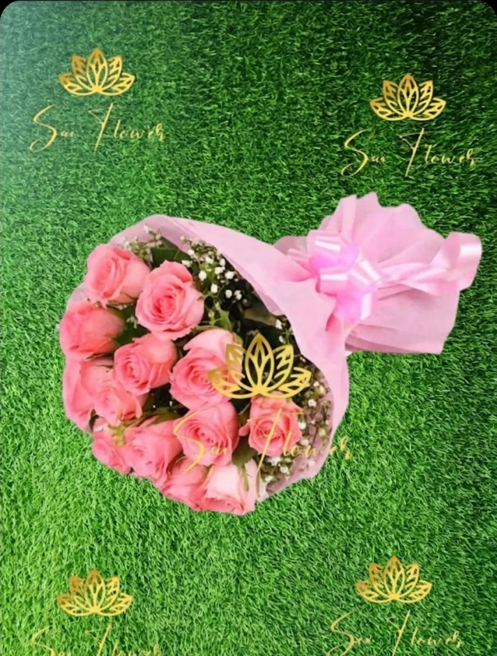 Blush Pink Rose Delight Bouquet gallery