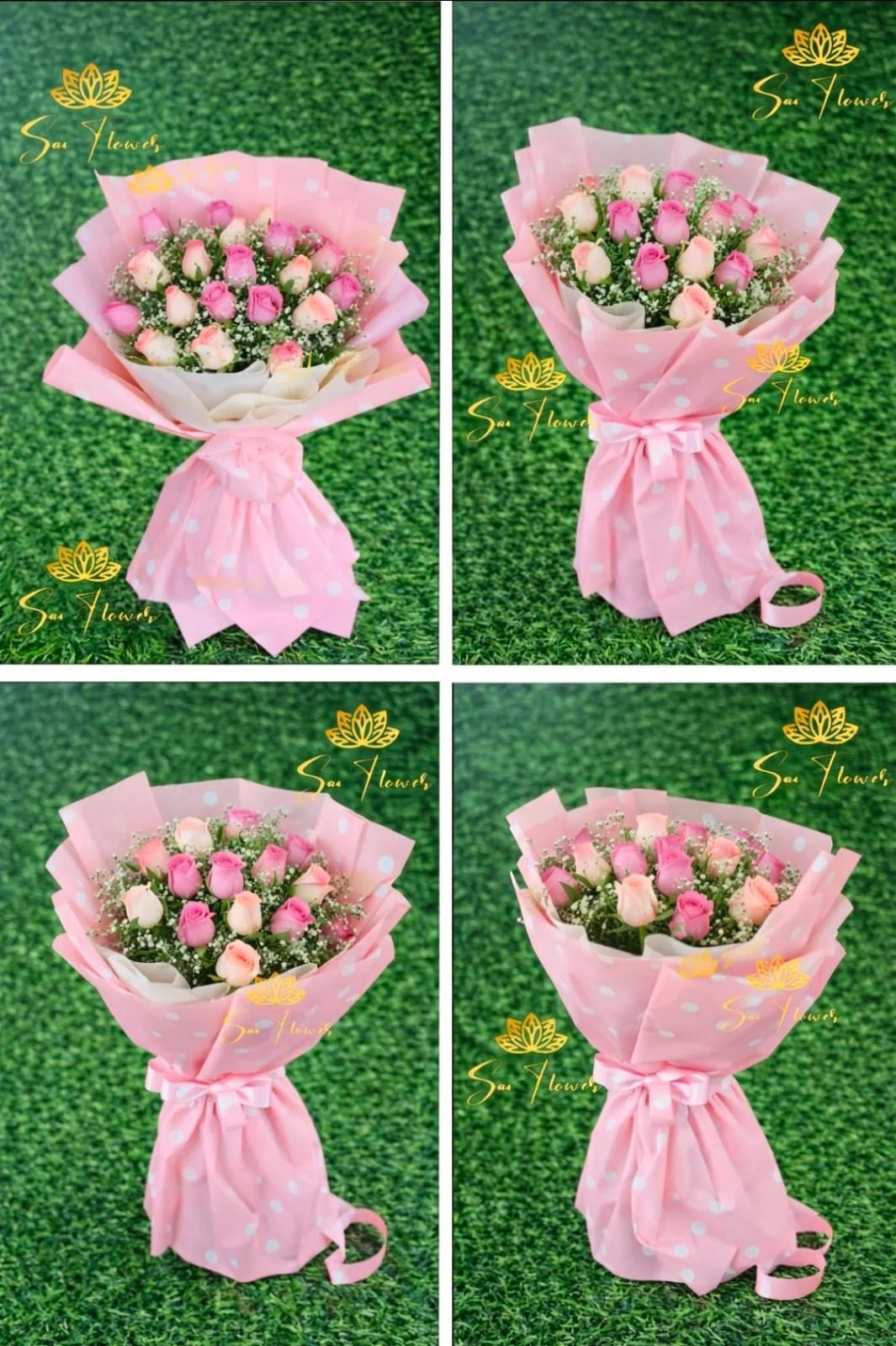 Pink Blush Baby Rose Bouquet gallery