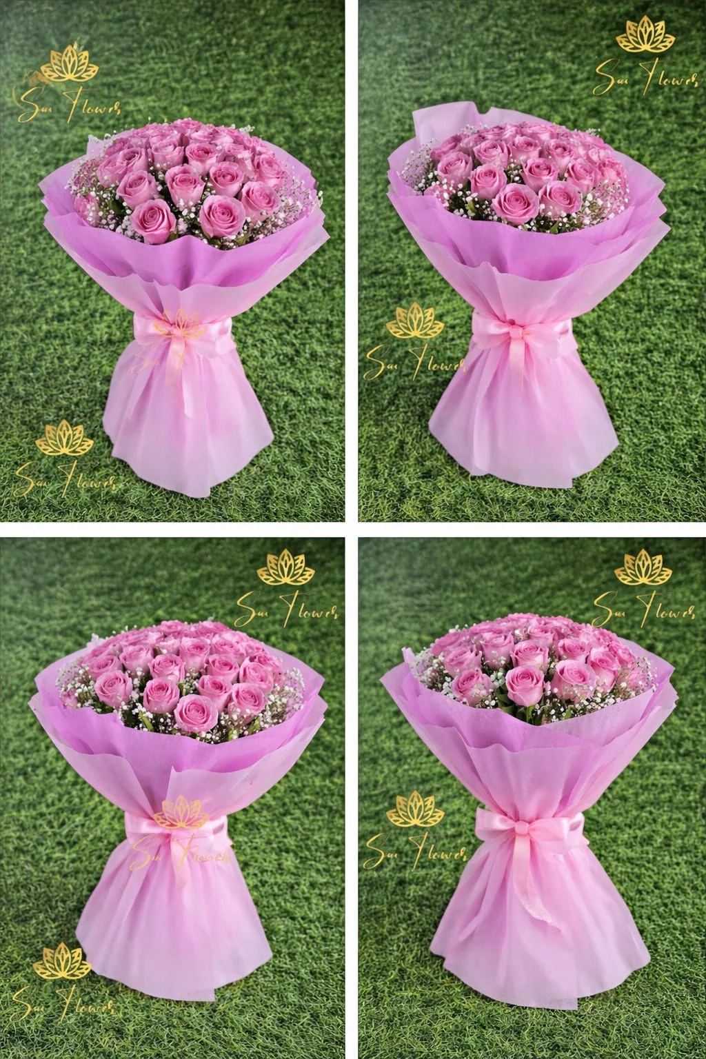 Rosy Bliss Pink Bouquet gallery