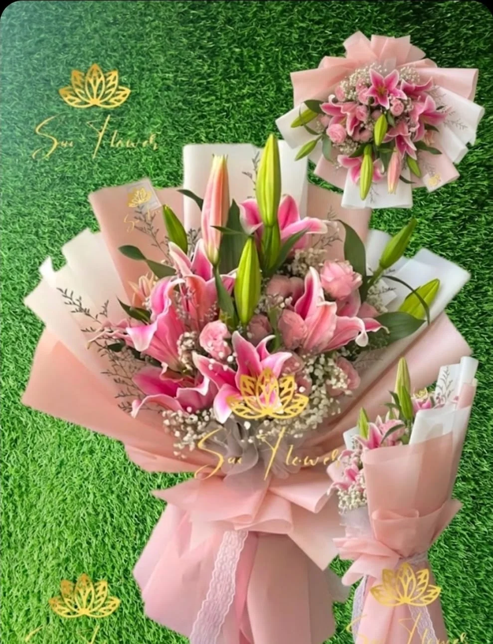 Blush Pink Lily Grace Bouquet gallery