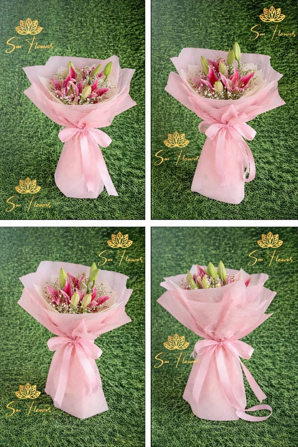 Blush Pink Lily Love Bouquet gallery