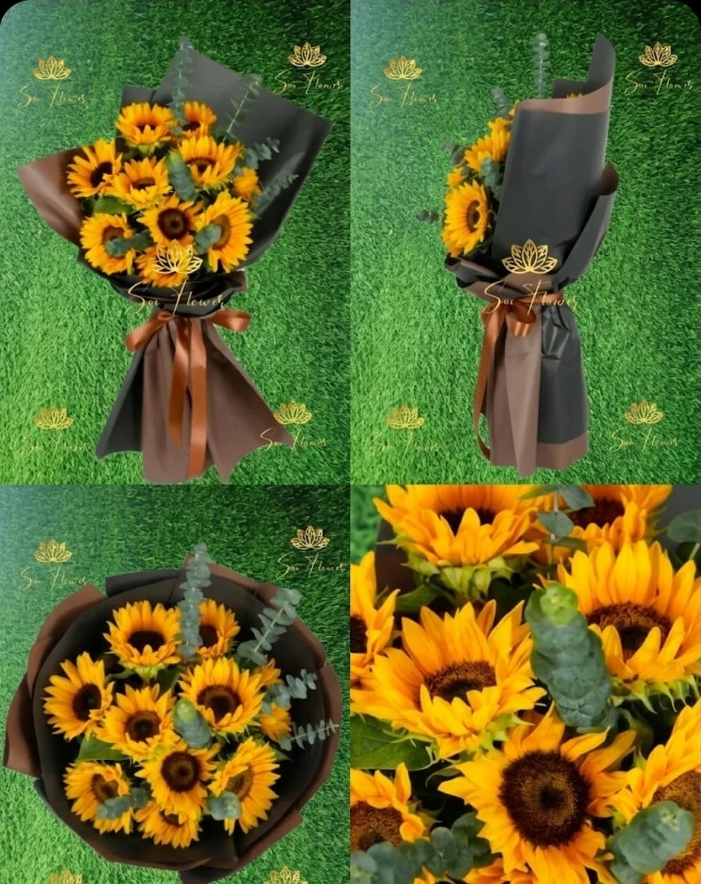 Sunshine Sunflower Luxe Bouquet gallery