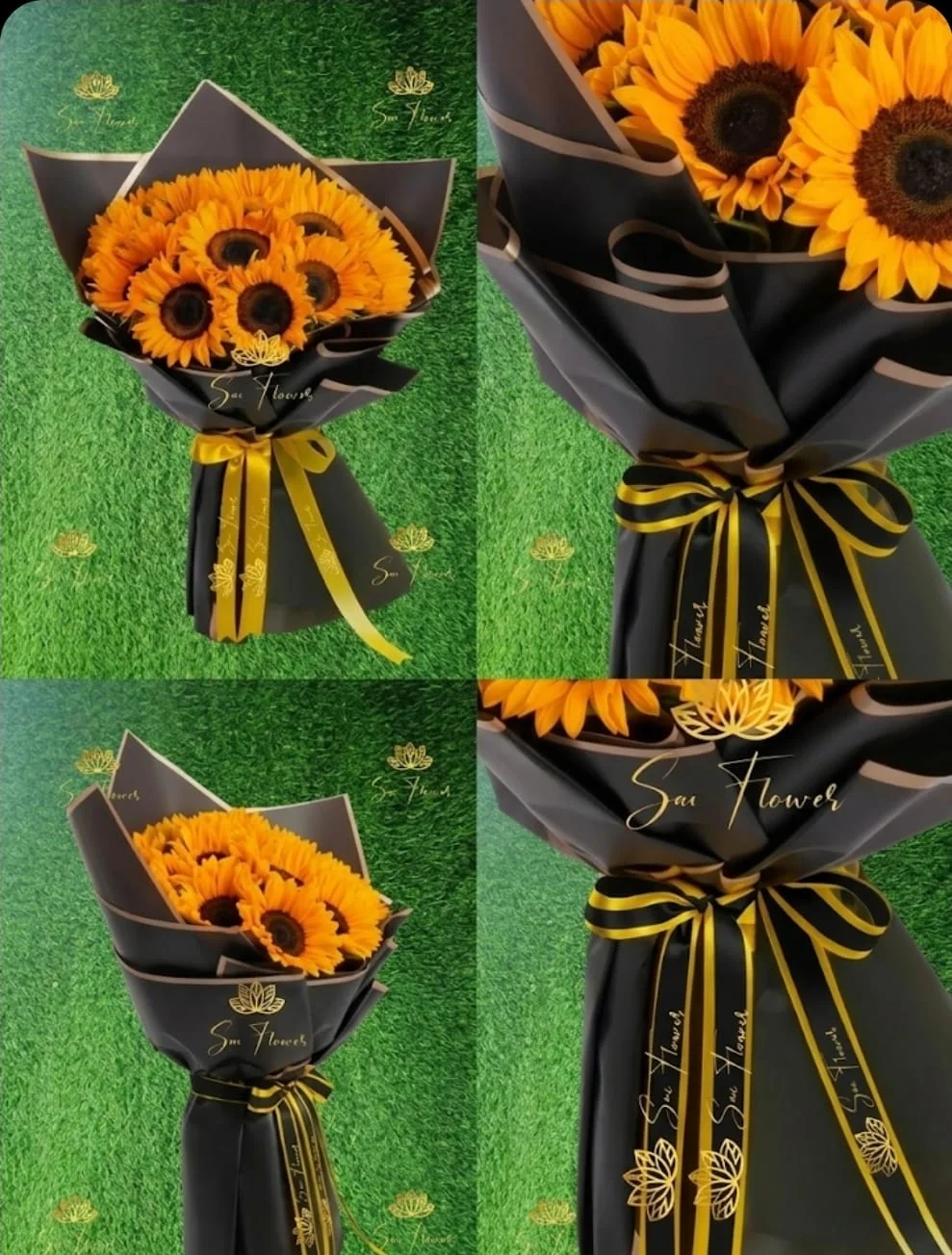 Golden Sunflower Royal Bouquet gallery