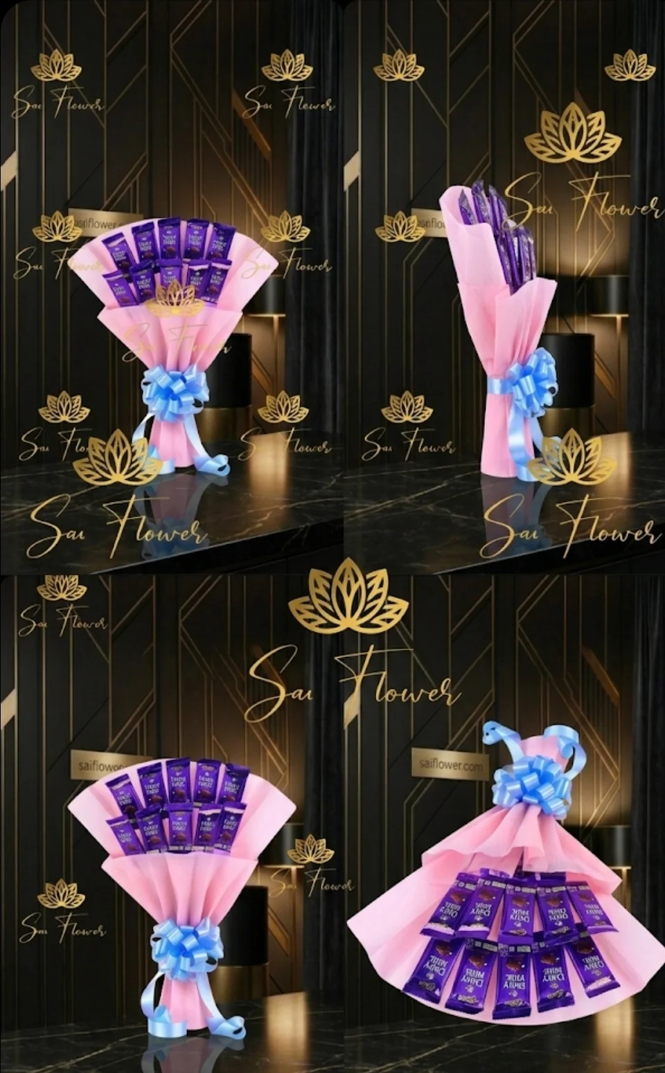 Sweetest Affection Cadbury Dairy Milk Chocolate Bouquet - Perfect Gift for Delhi Delivery gallery