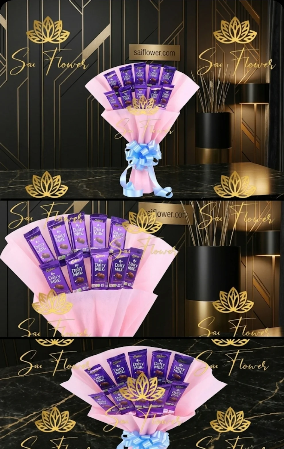 Sweetest Affection Cadbury Dairy Milk Chocolate Bouquet - Perfect Gift for Delhi Delivery gallery