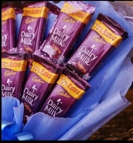 The Sapphire Cadbury Indulgence Bouquet | Exquisite Online Flower Delivery Delhi gallery