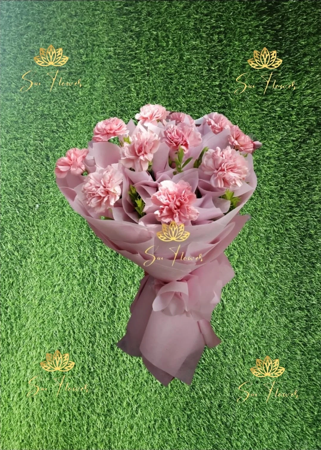 Soft Pink Carnation Sweetness Bouquet – Romantic Pastel Floral Gift