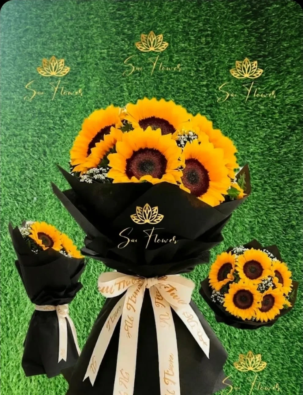 Golden Sunflower Royal Bouquet