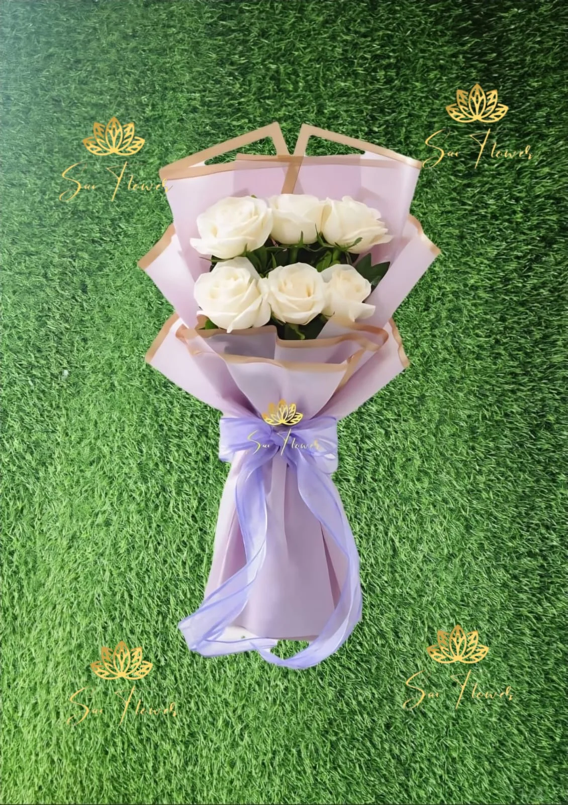 Elegant White Rose Bouquet – A Premium Luxury Flower Gift for Pure & Graceful Celebrations