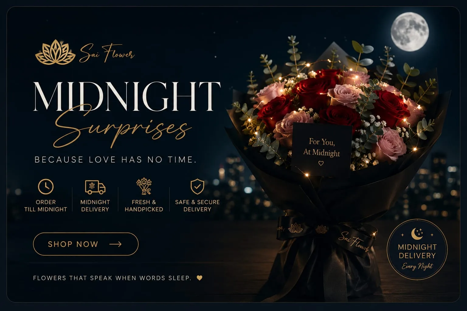 Luxe blooms for special moments
